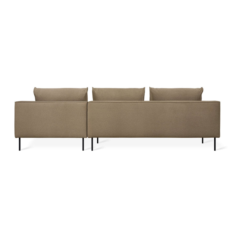 Renfrew Sectional - Gus* Modern - Sofas - Right Facing - Merino Cream - HORNE
