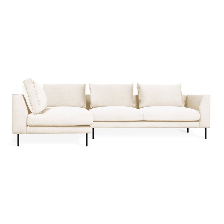 Renfrew Sectional - Gus* Modern - Sofas - Left Facing - Merino Cream - HORNE