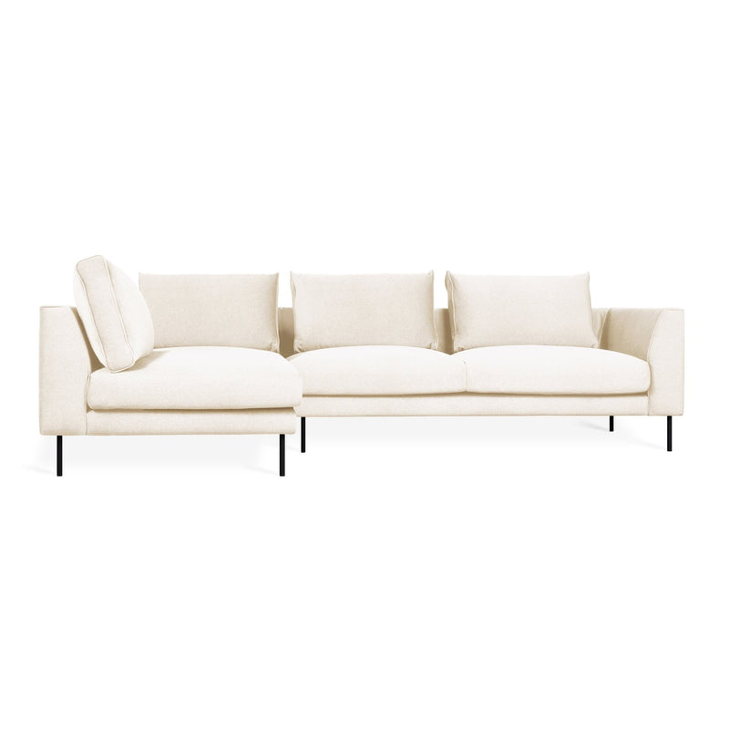 Renfrew Sectional - Gus* Modern - Sofas - Right Facing - Merino Cream - HORNE