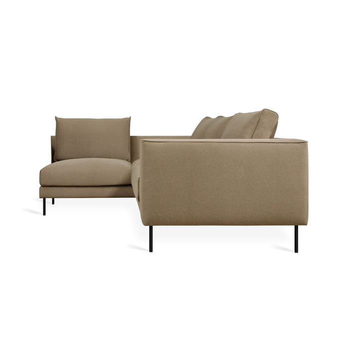 Renfrew Sectional - Gus* Modern - Sofas - Left Facing - Merino Mocha - HORNE