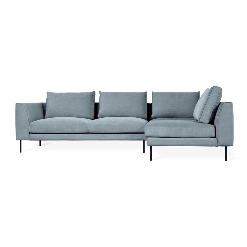 Renfrew Sectional - Gus* Modern - Sofas - Right Facing - Merino Cream - HORNE
