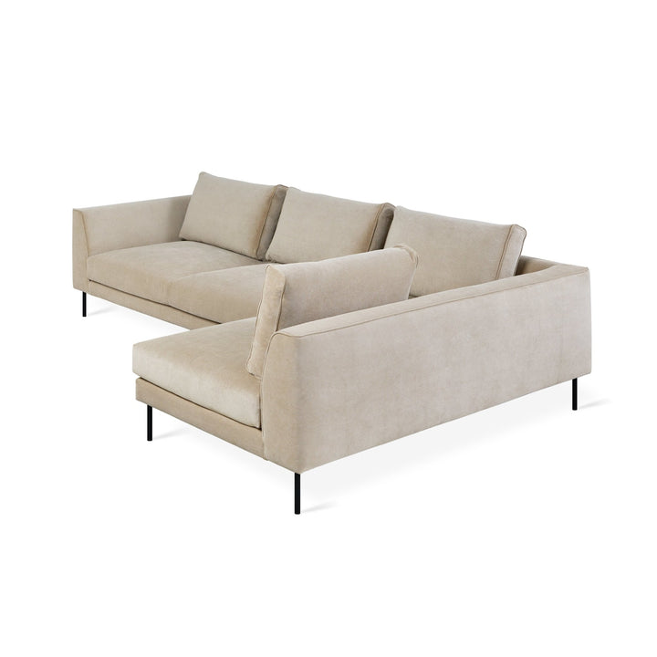 Renfrew Sectional - Gus* Modern - Sofas - Right Facing - Mersey Caribou - HORNE