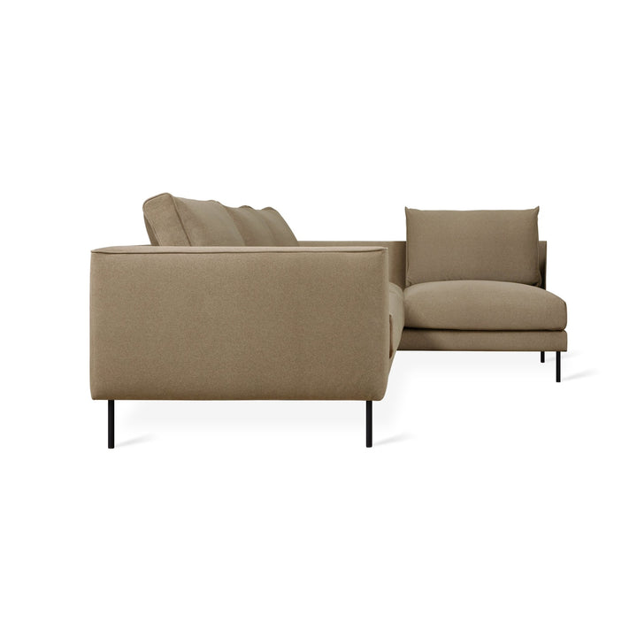 Renfrew Sectional - Gus* Modern - Sofas - Right Facing - Merino Mocha - HORNE
