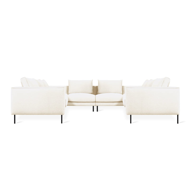 Renfrew U - Shaped Sectional - Gus* Modern - Sofas - Merino Cream - HORNE