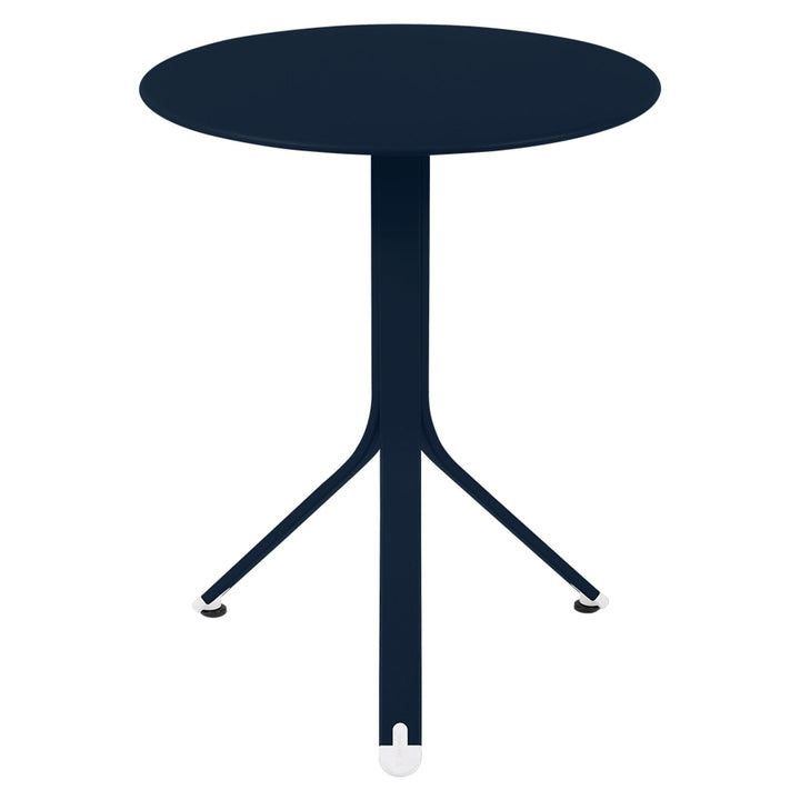 Resto Table 24" - Fermob - Outdoor Furniture - Deep Blue - HORNE