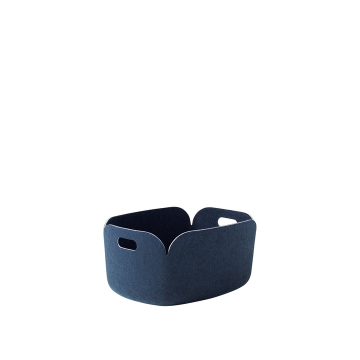 Restore Basket - Muuto - Storage + Organization - Midnight Blue - HORNE