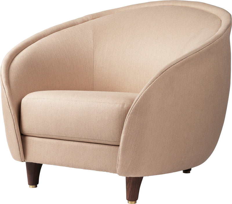 Revers Lounge Chair - Gubi - Chairs - American Walnut - Gabriel Tempt - 60152 - HORNE