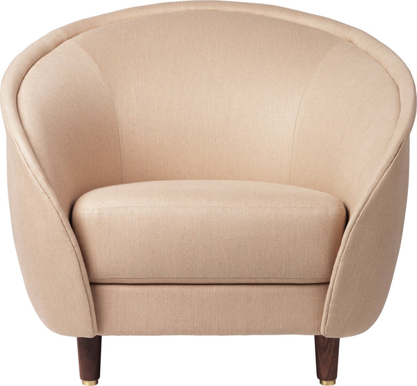 Revers Lounge Chair - Gubi - Chairs - American Walnut - Gabriel Tempt - 60152 - HORNE