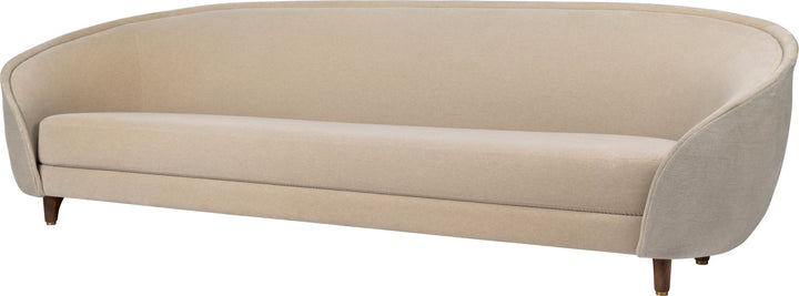 Revers Sofa - 110.2" L - Gubi - Sofas - American Oiled Walnut - Gabriel Tempt - 60152 - HORNE