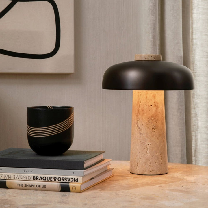 Reverse Table Lamp - Audo Copenhagen - Table + Task - Carrara Marble - HORNE