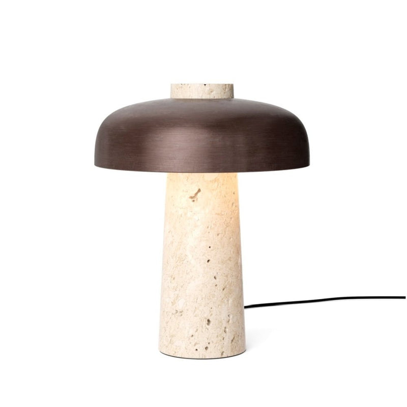 Reverse Table Lamp - Audo Copenhagen - Table + Task - Bronzed Brass - HORNE