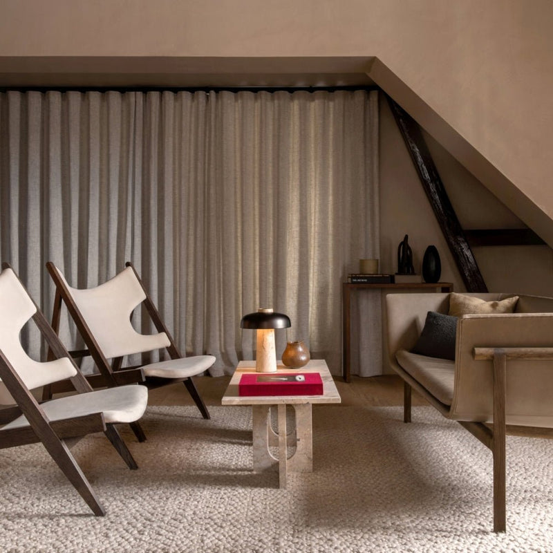 Reverse Table Lamp - Audo Copenhagen - Table + Task - Bronzed Brass - HORNE