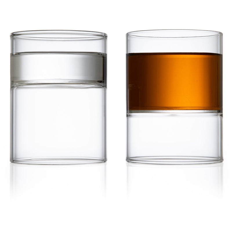 Revolution Rocks & Martini Glass - Set of 2 - Fferrone Design - Beer + Cocktail Glasses - HORNE