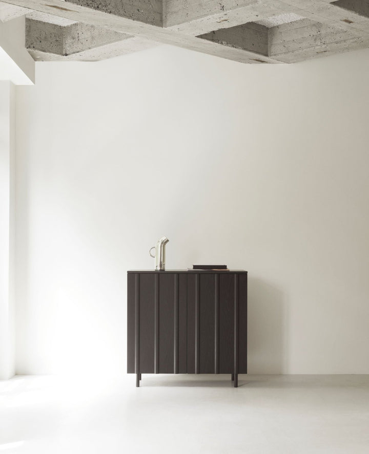 Rib Cabinet - Normann Copenhagen - Sideboards + Cabinets - Soft Black - HORNE