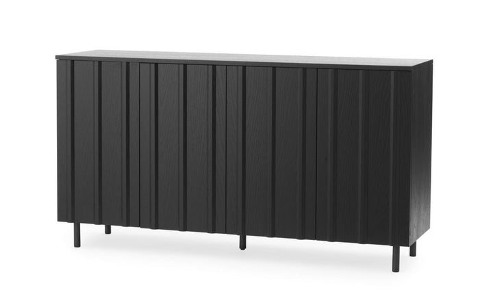 Rib Sideboard - Normann Copenhagen - Sideboards + Cabinets - Soft Black - HORNE