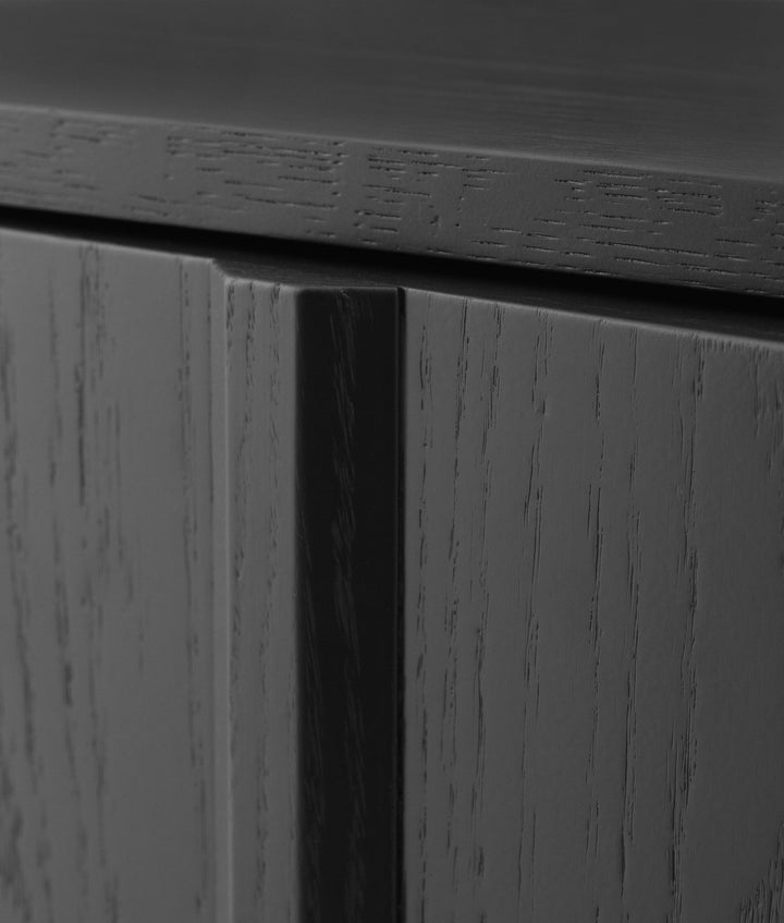 Rib Sideboard - Normann Copenhagen - Sideboards + Cabinets - Soft Black - HORNE