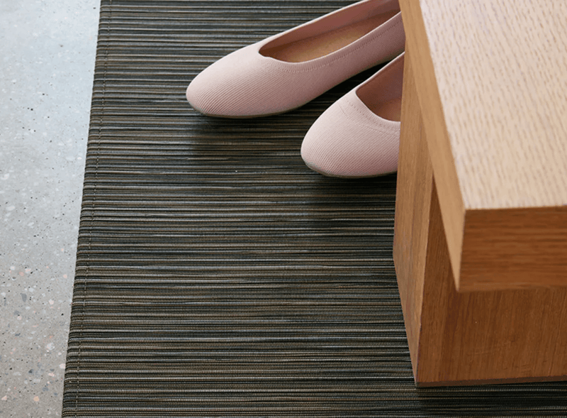 Rib Weave Floor Mat - Chilewich - Rugs - Small - Pearl - HORNE