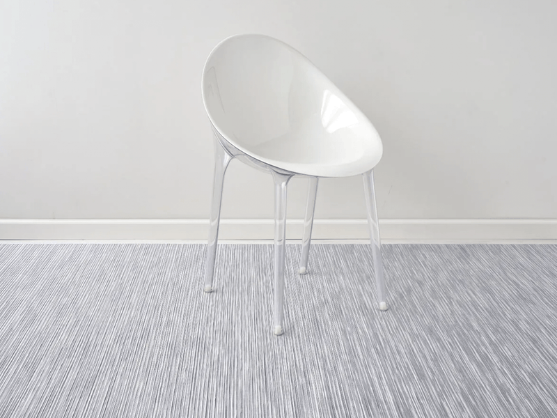 Rib Weave Floor Mat - Chilewich - Rugs - Small - Pearl - HORNE