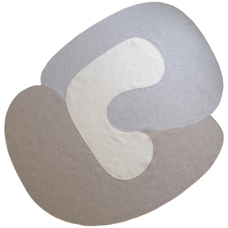 Riff Rug - 6 x 8 - Souda - Rugs - Light Grey - HORNE