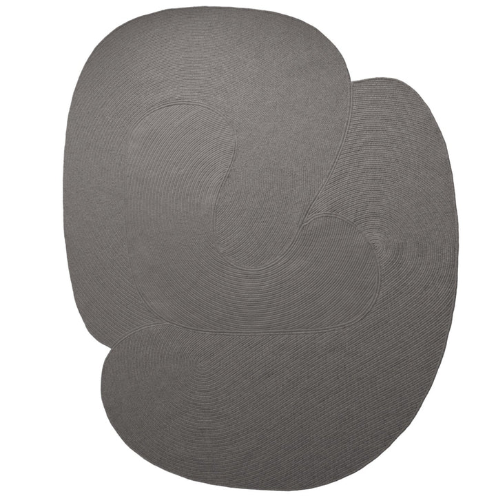 Riff Rug - 6 x 8 - Souda - Rugs - Dark Grey - HORNE