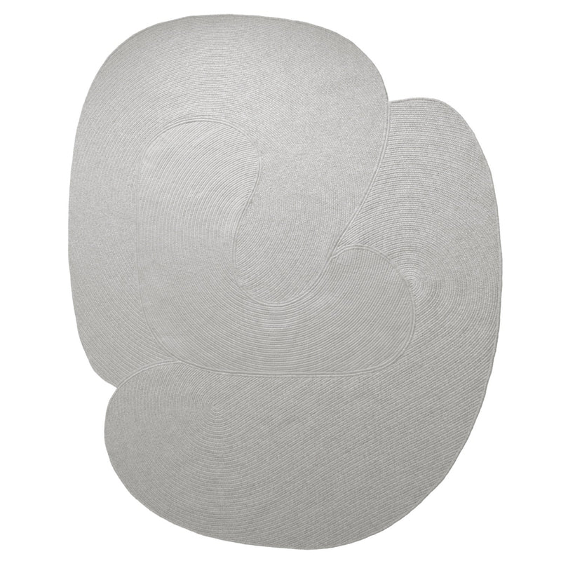 Riff Rug - 8 x 10 - Souda - Rugs - Light Grey - HORNE