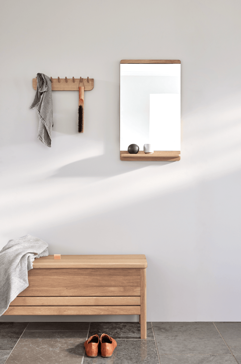 Rim Wall Mirror - Form + Refine - Mirrors - Natural Oiled Oak - HORNE