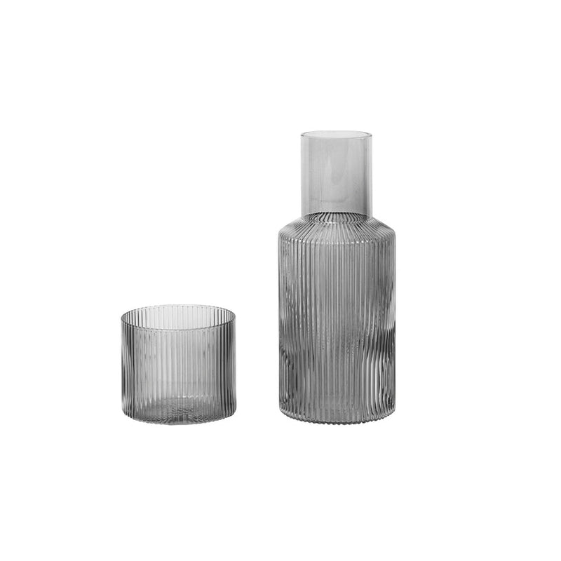 Ripple Glass Carafe Set