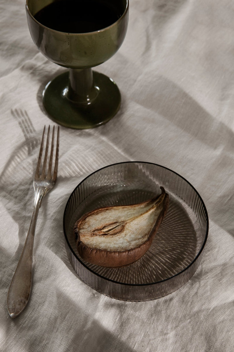 Ripple Serving Bowls - Set of 4 - Ferm Living - Serveware - Clear - HORNE