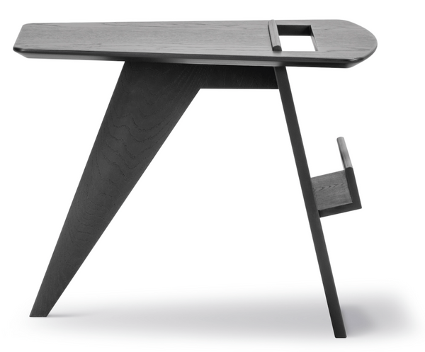 Risom Magazine Table - Fredericia - Tables + Desks - Black Lacquered - HORNE