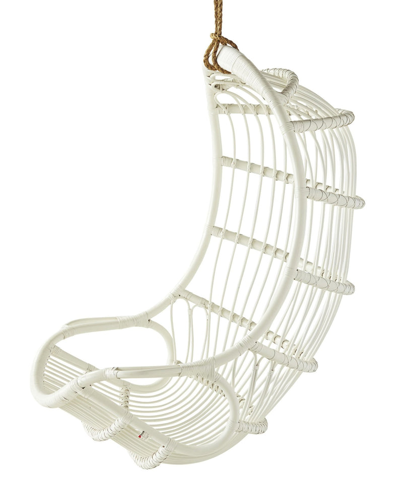 Riviera Hanging Chair - Sika Design - Chairs - White - HORNE