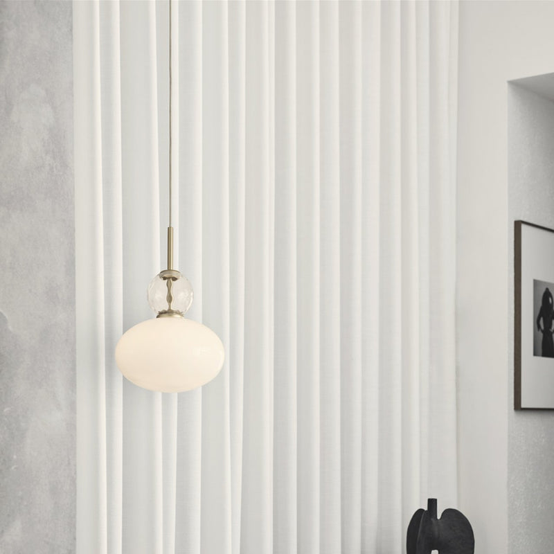 Rizzatto 32 - Nuura - Pendants - Satin Brass/Opal - HORNE