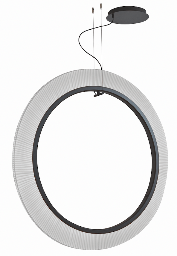 Roda S/120/V LED Dimmable Pendant - Bover - Pendants - White - Surface Canopy - HORNE