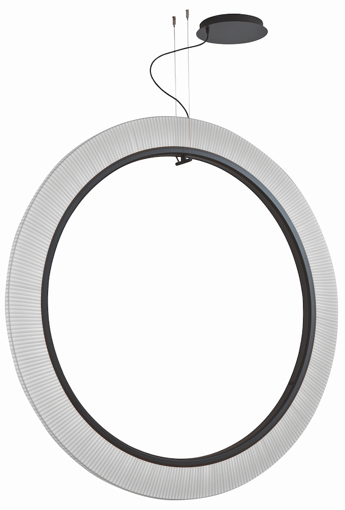 Roda S/150/V LED Dimmable Pendant - Bover - Pendants - White - Surface Canopy - HORNE