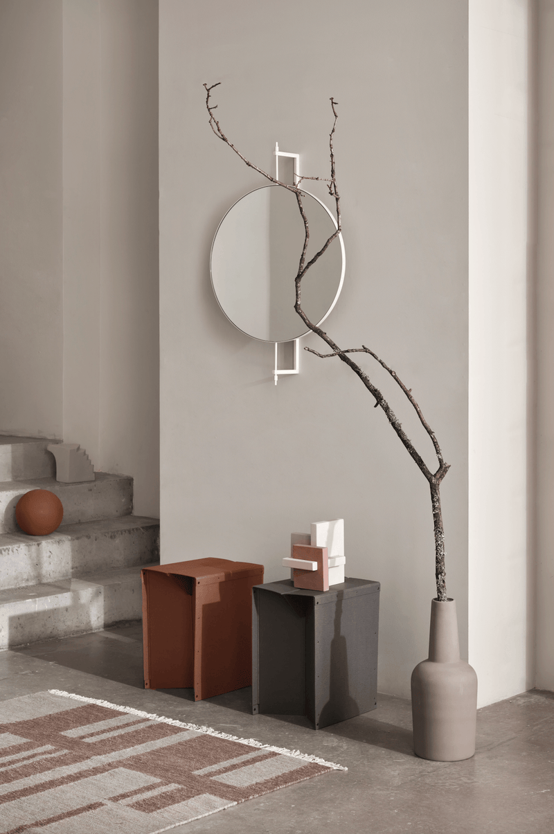 Rotating Mirror - Round - HORNE