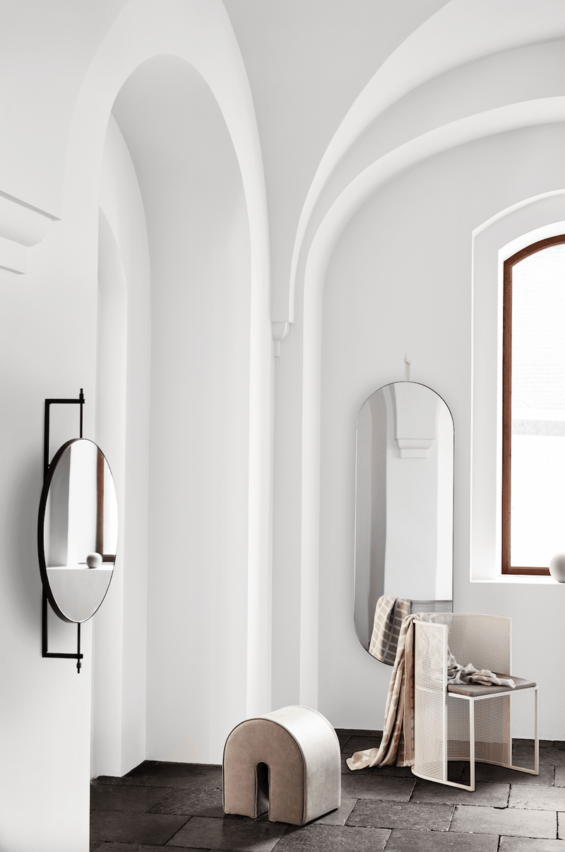 Rotating Mirror - Round - HORNE