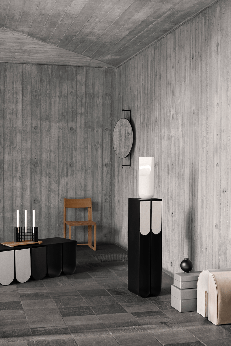 Rotating Mirror - Round - HORNE