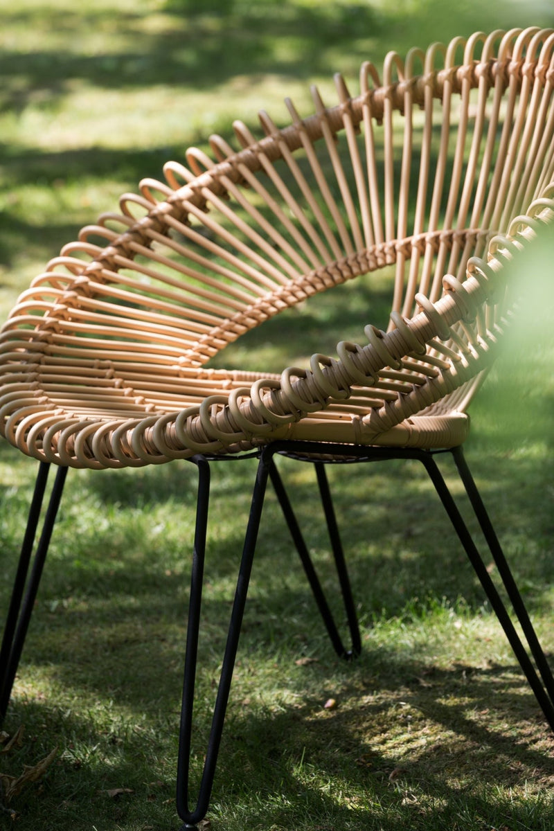 Roy Lazy Chair - Vincent Sheppard - Outdoor Furniture - Black - Sunbrella Black - HORNE