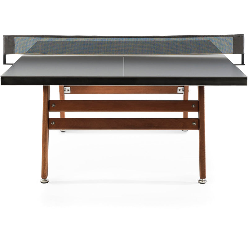 RS Stationary Ping Pong Table Indoor/Outdoor - RS Barcelona  - Black - No PVC Cover - HORNE