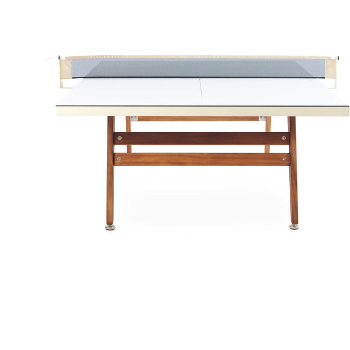 RS Stationary Ping Pong Table Indoor/Outdoor - RS Barcelona - White - No PVC Cover - HORNE
