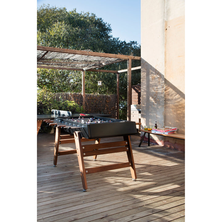 RS Stationary Ping Pong Table Indoor/Outdoor - RS Barcelona - White - No PVC Cover - HORNE