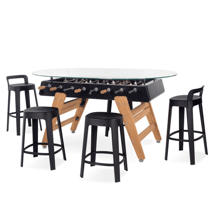 RS3 Wood Dining Table - RS Barcelona - Games + Recreation - Rectangular - White - HORNE