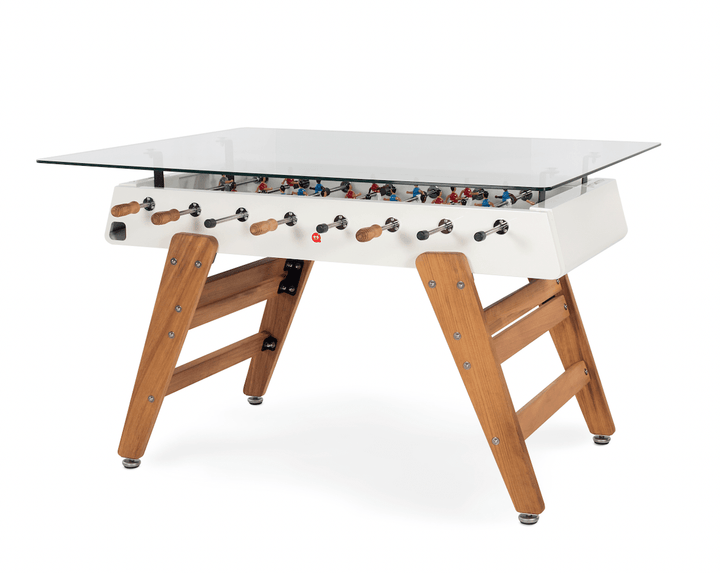 RS3 Wood Dining Table - RS Barcelona - Games + Recreation - Rectangular - White - HORNE