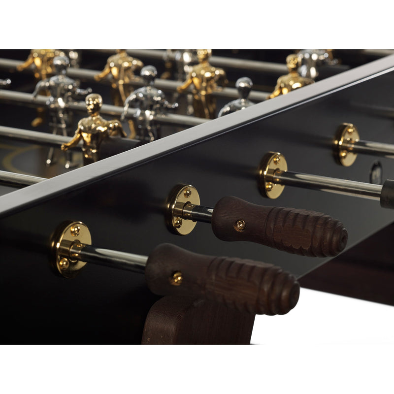 RS3 Wood Gold Foosball Table - RS Barcelona - Games + Recreation - HORNE