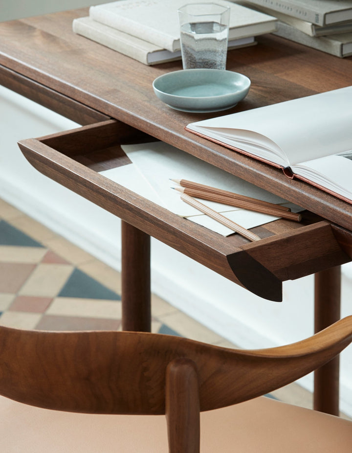 Rúna Office Desk - Warm Nordic - Desks - White Oiled Oak - HORNE