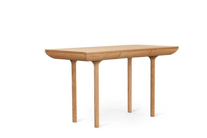 Rúna Office Desk - Warm Nordic - Desks - White Oiled Oak - HORNE
