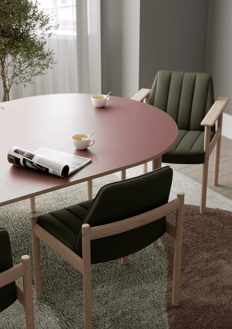 Ry Dining Chair - Eikund - Chairs - Light Grey 03 - Oiled Oak - HORNE