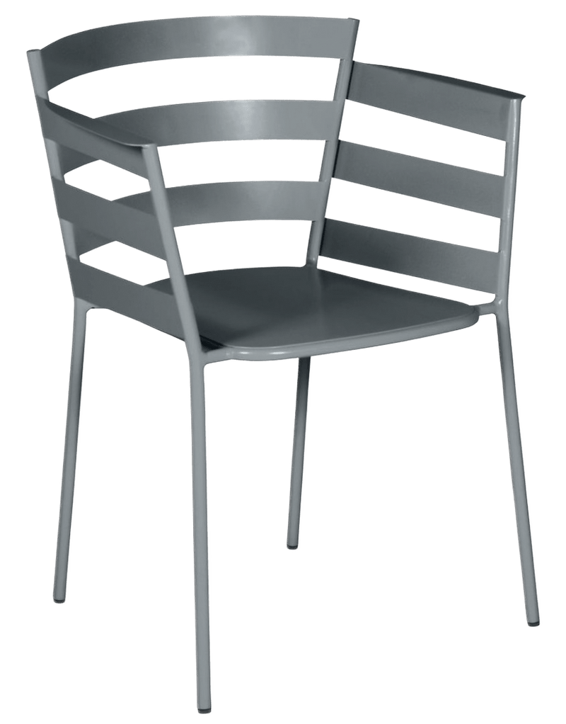 Rythmic Armchair - Set of 2 - Fermob - Outdoor Furniture - Black Cherry - HORNE