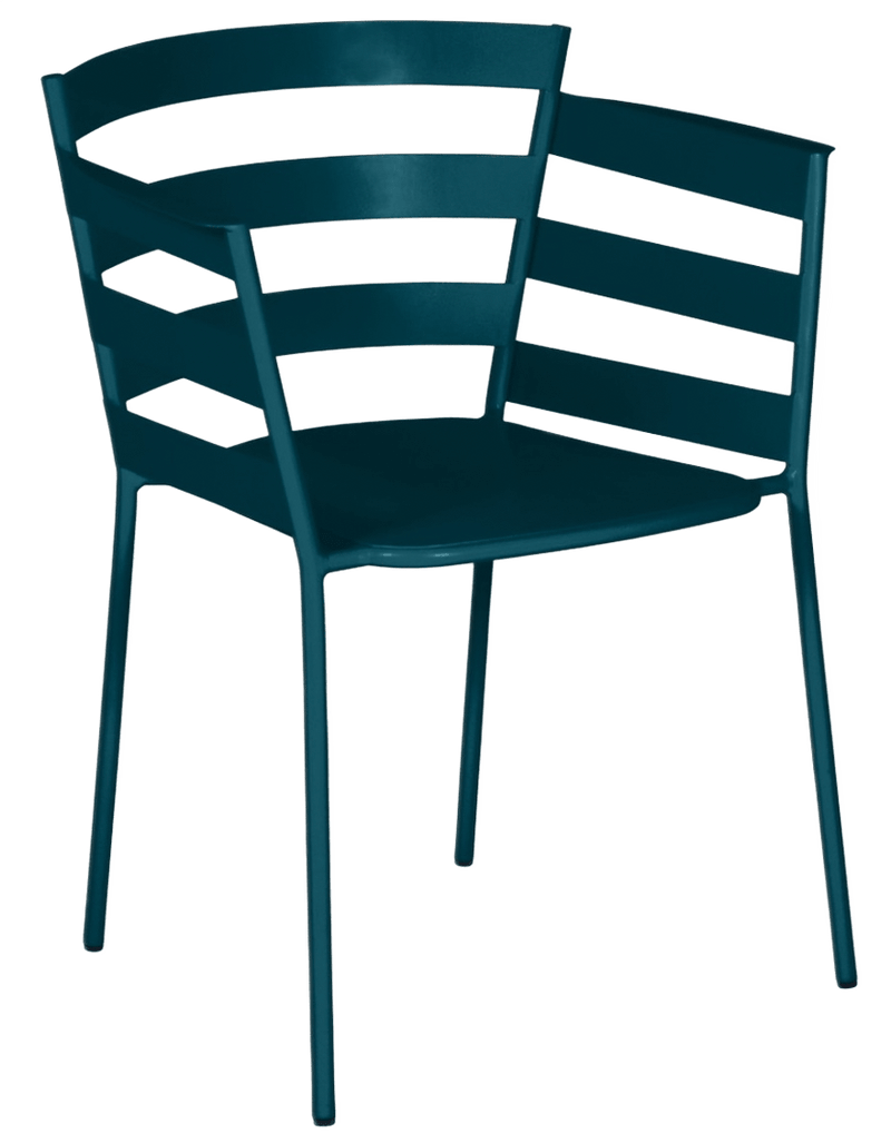 Rythmic Armchair - Set of 2 - Fermob - Outdoor Furniture - Black Cherry - HORNE