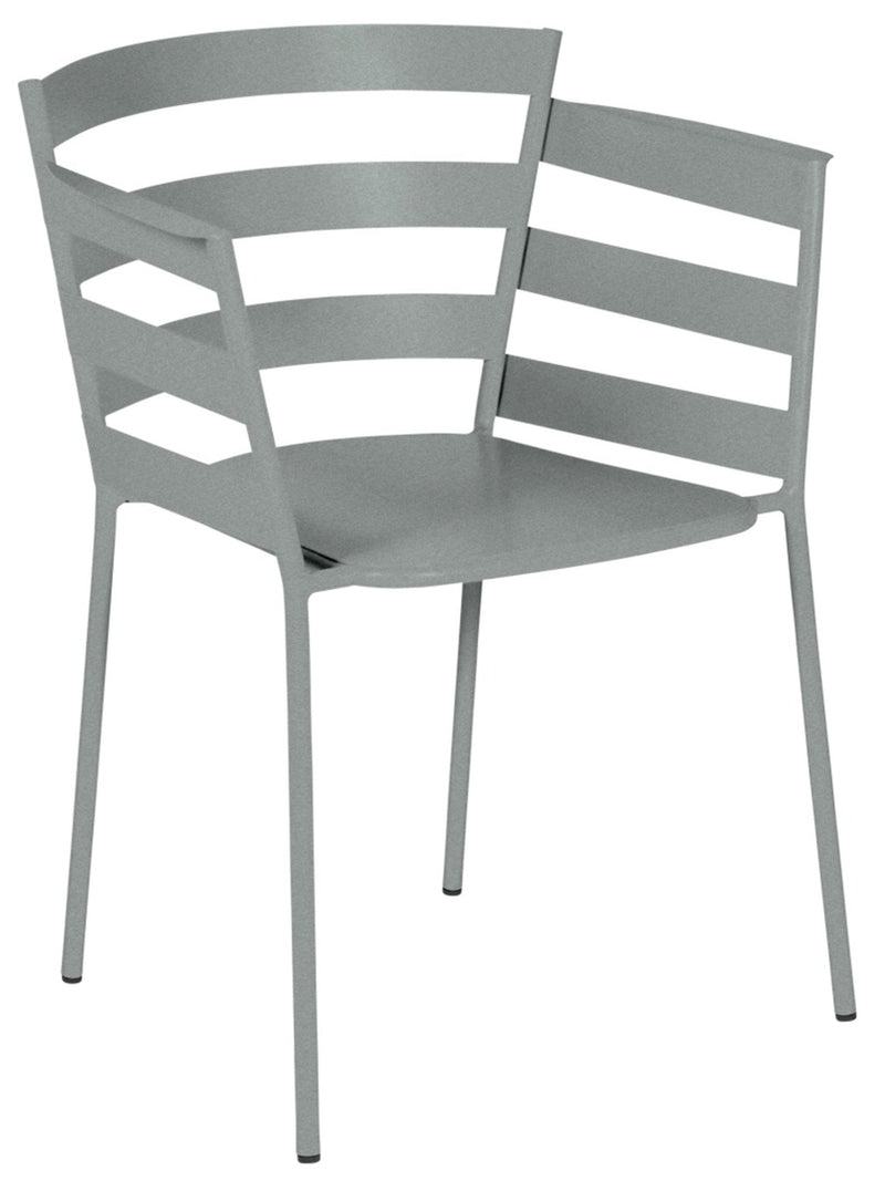 Rythmic Armchair - Set of 2 - Fermob - Outdoor Furniture - Black Cherry - HORNE