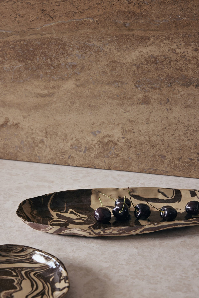 Ryu Platter - Ferm Living - Serveware - Small - HORNE